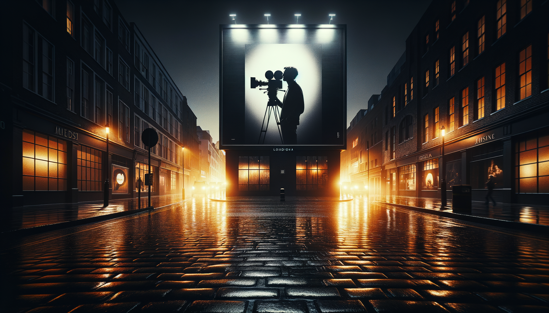 16x9x24x7 OOH billboard — cinema district outdoor advertising