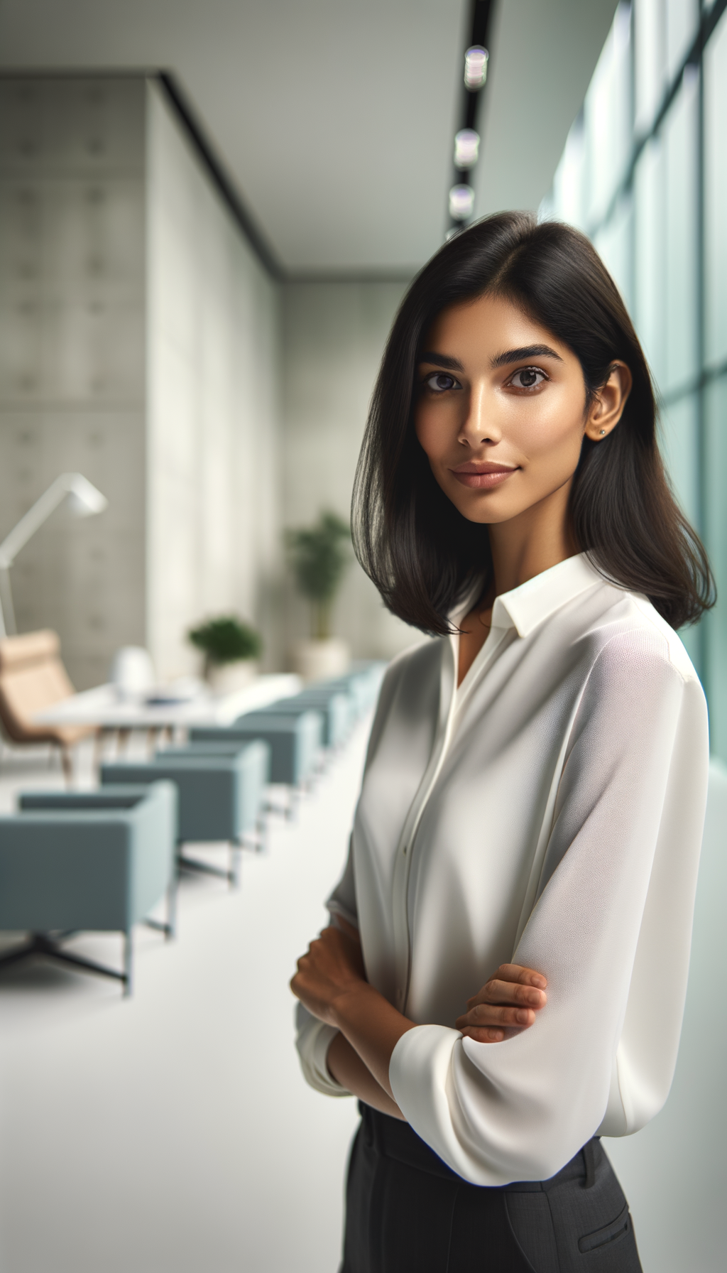 CLARO brand photography — professional editorial portrait