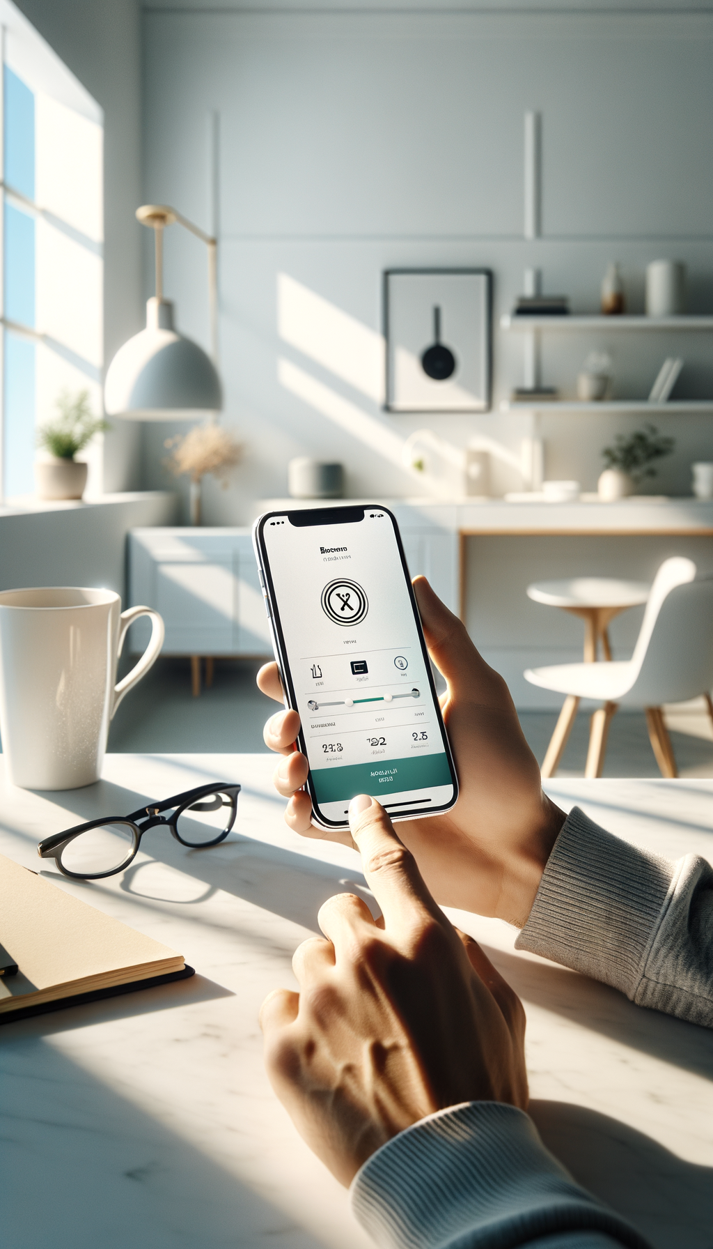 CLARO fintech — premium lifestyle device photography
