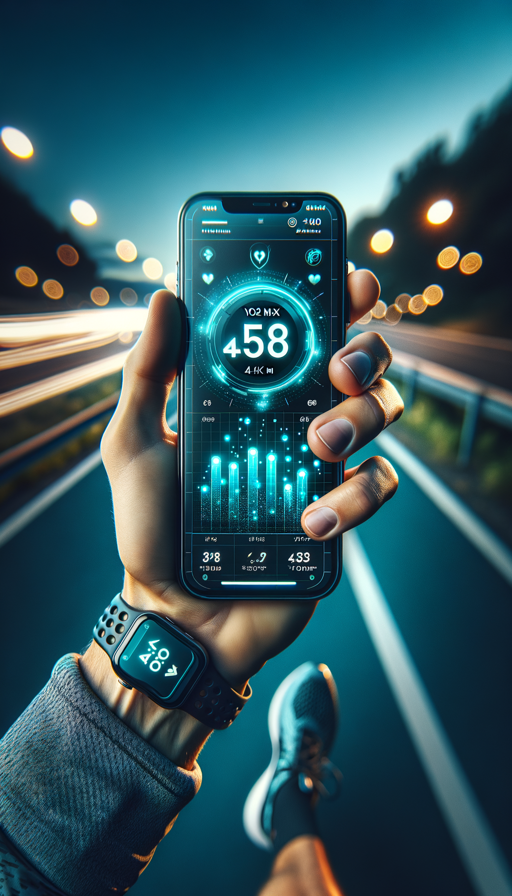 KOVA social ad — performance photography with iPhone